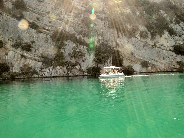 Lake from Esparron-du-Verdon