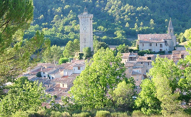 village of saint martin de bromes